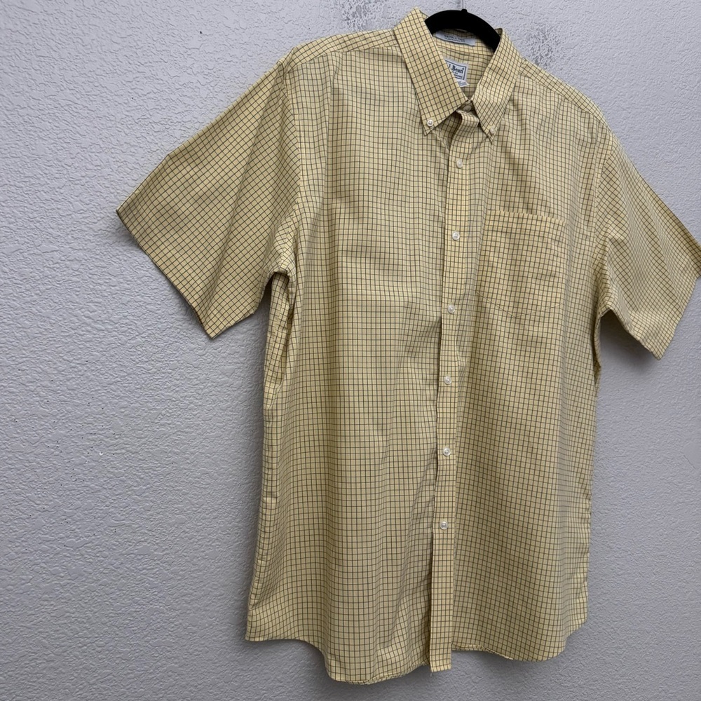 L.L. Bean Men's Wrinkle Free Traditional Fit Short Sleeve Button Down Shirt XL - Picture 5 of 11